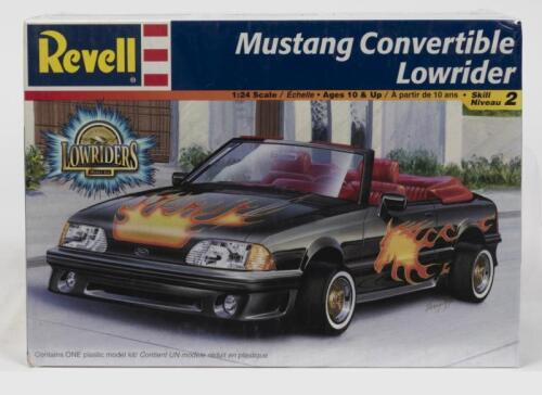 REVELL: A NOS Sealed 1:24 scale Ford Mustang Convertible Lowrider model kit