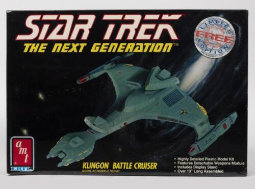 AMT: A NOS Sealed Limited Edition Star Trek 'Klingon Battle Cruiser model kit