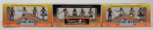 MOTOR HEAD: Three NOS Sealed 1:24 scale figurine set