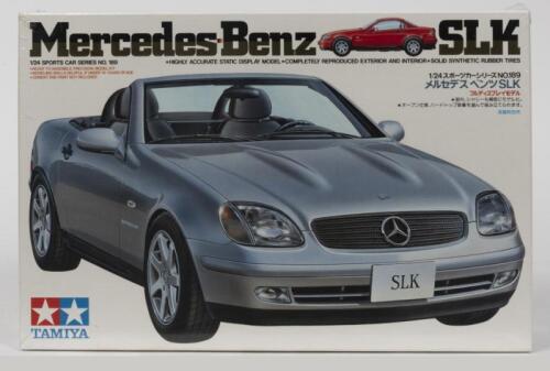 TAMIYA: A NOS Sealed 1:24 scale Mercedes Benz SLK model kit