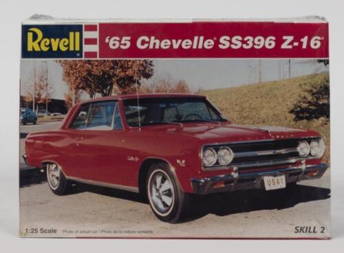 REVELL: A NOS Sealed 1:25 scale '65 Chevelle SS 396 Z-16 model kit