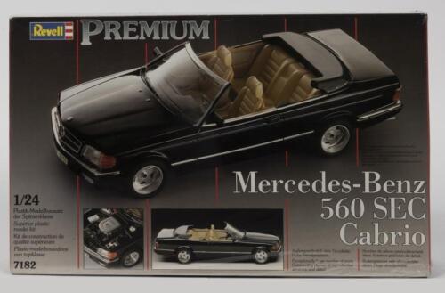 REVELL: A NOS Sealed 1:24 scale Mercedes Benz 560 SEC Cabrio model kit