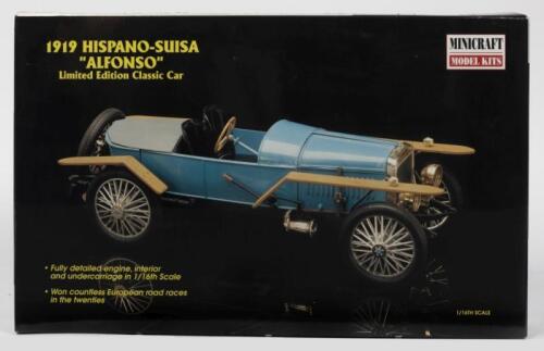 MINICRAFT: A NOS Sealed Limited Edition 1:16 scale 1919 Hispano -Suiza "Alfonso" model kit