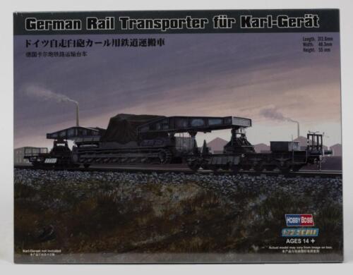 HOBBY BOSS: A NOS Sealed German Rail Transporter model kit