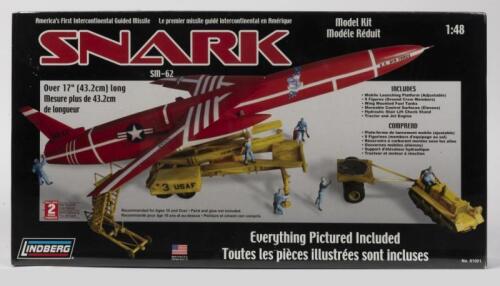 LINDBERG: A NOS Sealed 1:48 scale Snark SM-62 model kit