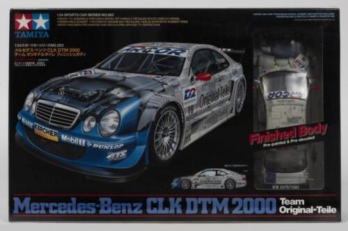 TAMIYA: A NOS Sealed 1:24 scale Mercedes Benz CLK DTM 2000 model kit
