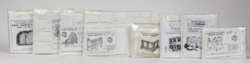 VAC FORMED: Nine NOS Sealed 1:72 scale building model kits