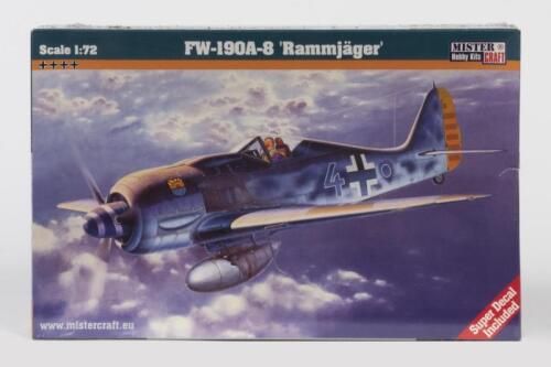 MISTER CRAFT: A NOS Sealed 1:72 scale FW - 190A - 8 'Rammjager' model kit