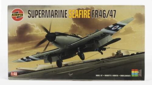 AIRFIX: A NOS Sealed 1:48 scale Supermarine Seafire FR46/47 model kit