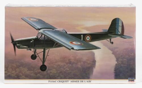 HASEGAWA: A NOS Sealed 1:32 scale Fi156C Criquet 'Armee de l'Air' model kit