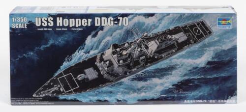 TRUMPETER: A NOS Sealed 1:350 scale USS Hopper DDG-70 model kit