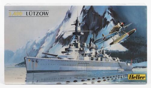 HELLER: A NOS Sealed 1:400 scale Lutzow model kit