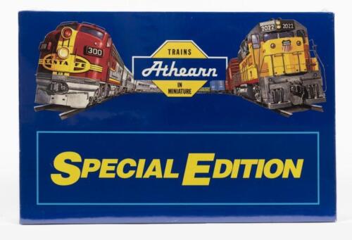 ATHEARN: A letter sealed HO scale model rail Locomotive SW7 'Philadelphia Bethlehem & New England' #51 & 2x PBN Gondolas