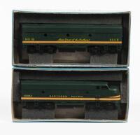 ATHEARN: Two letter sealed HO scale model rail Locomotives including F7A Powered Northern Pacific #6008A & F7B Northern Pacific #6011B
