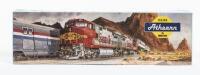 ATHEARN: A letter sealed HO scale model rail Locomotive Powered DD40 Burlington #6002