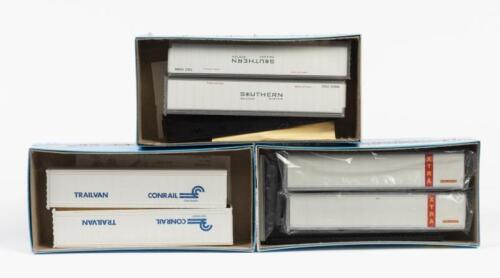 ATHEARN: Six letter sealed HO scale model rail 45' Trailers