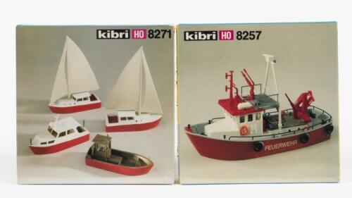 KIBRI: A NOS Sealed HO scale model boat kits