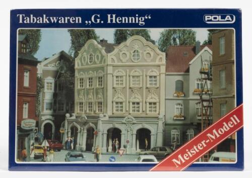 POLA: A NOS Sealed HO scale model rail Tabakwaren 'G.Henning' kit