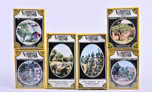 WOODLAND SCENICS: Six NOS Tree kits
