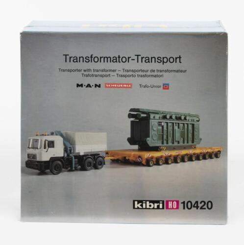 KIBRI: A NOS Sealed HO scale model rail Transporter with transformer