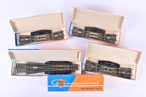 INTERNATIONAL: Five NOS HO scale model rail Gauge Tracks