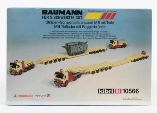 KIBRI: A NOS Sealed HO scale model rail MB Transporter with transformer