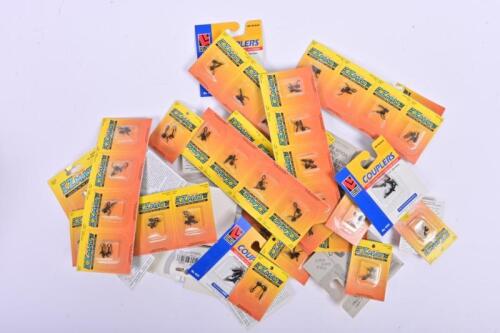 ASSORTED COUPLERS: A NOS group of assorted couplers and magnets