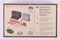 MKD / FALLER: Two NOS Sealed HO scale rail model kits including a small house with direction boards & coal merchant - 2
