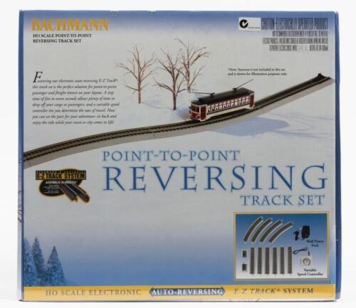 BACHMANN: A NOS Sealed HO scale model rail point to point reversing track set