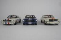 FORD: Three Classic Carlectables 1:18 models of 1966 Mustangs - 2