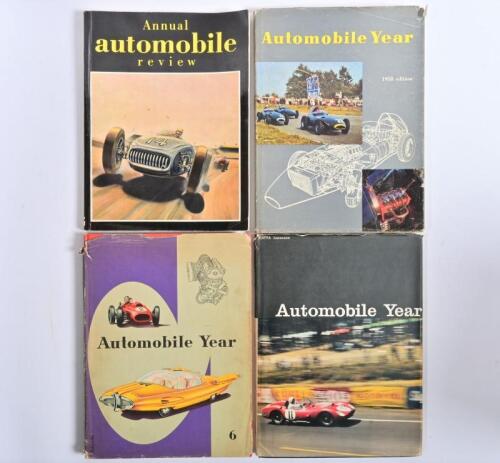 AUTOMOBILE YEAR: A collection of four early original editions of 'AUTOMOBILE YEAR'. 'ANNUAL AUTOMOBILE REVIEW 1953-54' (No 1)