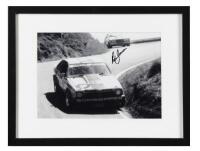 PETER JANSON: A photograph&nbsp;of Peter Janson in his Janson/Brock A9X Torana at Bathurst, signed in black ink by Janson