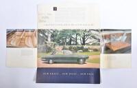 JAGUAR: A 1961 Jaguar Mark X large-format folding colour sales brochure - 3