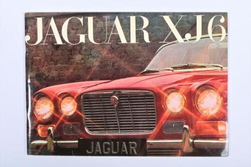 JAGUAR: A 1969 Jaguar XJ6 Series 1 colour sales brochure