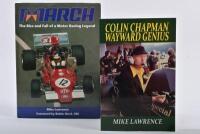 MIKE LAWRENCE: Two motor racing related books by Mike Lawrence
