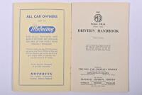 MG: An original 'THE MG SERIES MGA (Twin Cam) DRIVER'S HANDBOOK' (AKD879B). Excellent - 2