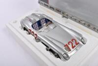 MERCEDES-BENZ: A 1:18 scale CMC Mercedes-Benz 300 SLR (W196S) Mille Miglia Sieger (1955). Racing number '722' - 2
