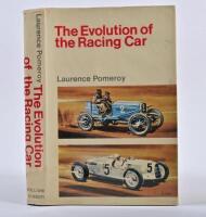 RACING CAR: 'The Evolution of the Racing Car' hardcover book by Laurence Pomeroy