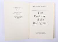 RACING CAR: 'The Evolution of the Racing Car' hardcover book by Laurence Pomeroy - 2