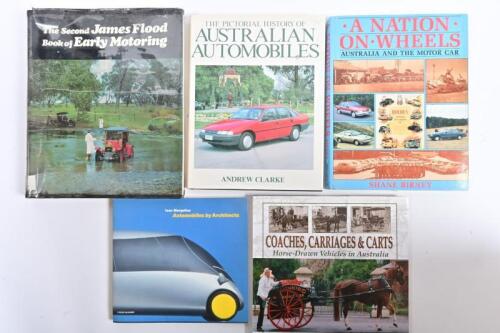 AUSTRALIAN MOTOR RACING: Three hardcover books relating to Australian motor racing