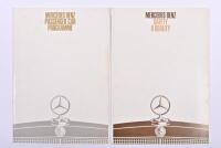 MERCEDES BENZ: A 1969 edition 'Mercedes Benz Passenger Car Programme' and a 'Safety a Reality' brochure