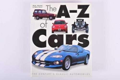 CARS: 'The A-Z of Cars' hardcover book by Hilton Holloway & Martin Buckley