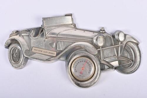 ALFA ROMEO: A Tulip Brands Fancy Thermometer in form of 1931 17/95 ALFA ROMEO