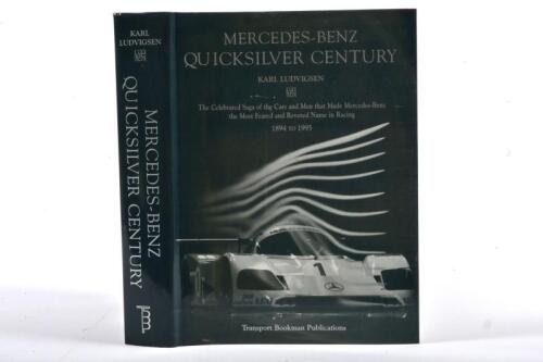 MERCEDES-BENZ: 'MERCEDES-BENZ QUICKSILVER CENTURY' hardcover book by Karl Ludvigsen