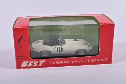 JAGUAR: A MODEL BEST 1:43 scale 'JAGUAR Tipo "E" Spyder Tourist Trophy 62