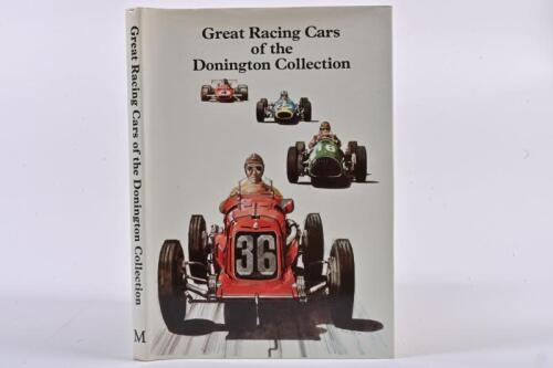 DONINGTON COLLECTION: 'Great Racing Cars of the Donington Collection' hardcover book by Doug Nye and Geoffrey Goddard