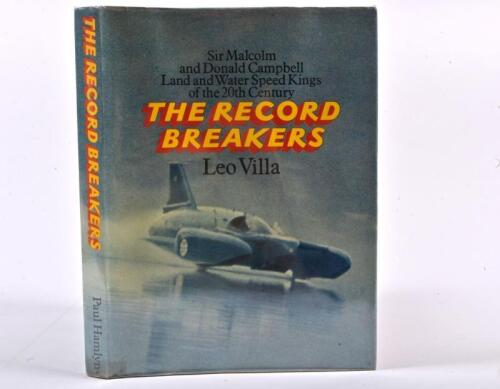 RECORD BREAKERS: 'THE RECORD BREAKERS' hardcover book by Leo Villa. Published 1969