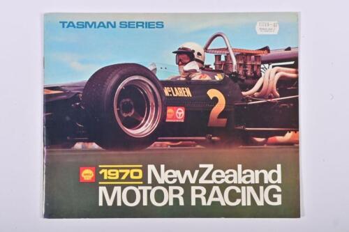TASMAN SERIES: A rare copy of 1970 'The Shell book of New Zealand MOTOR RACING' (Volume 8)