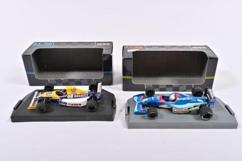 FORMULA 1: Two 1:43 scale Formula 1 models by ONYX. F1 '90 WILLIAMS FW13B BOUTSEN (085) & F1'92 JORDAN SASOL 192 STEFANO MODENA (133)