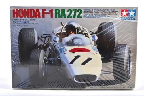 HONDA: A 1/20 scale Tamiya GRAND PRIX COLLECTION 'HONDA F1 RA272 (NO.43)' model kit. Sealed